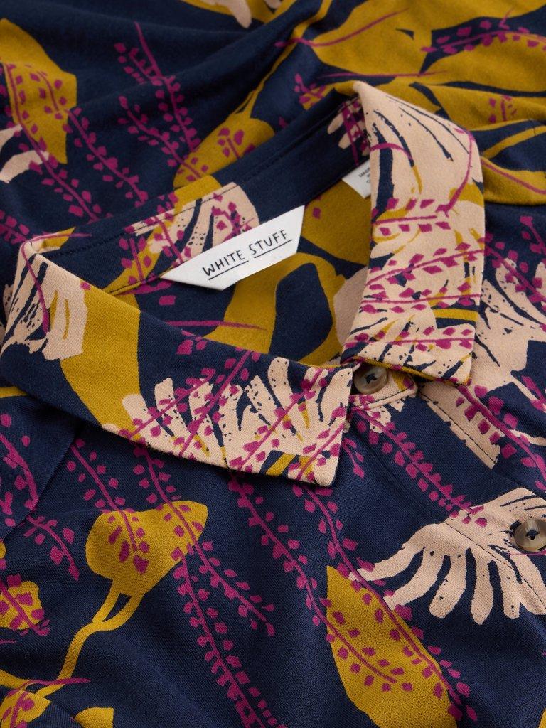 White Stuff Rua Jersey Shirt Dress-Dress-White finn