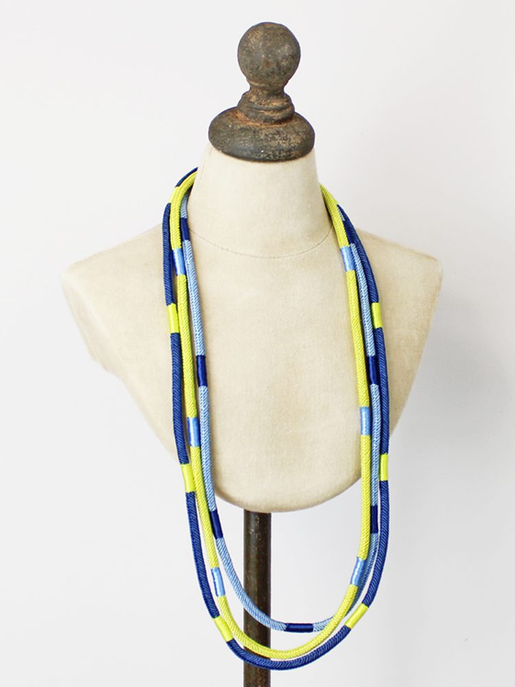Suzie Blue Long Cord Necklace AR6602