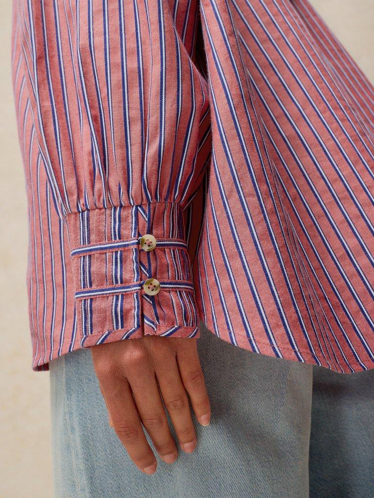 White Stuff raya pop over shirt