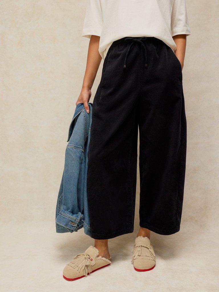 White Stuff leona pull on cord trouser