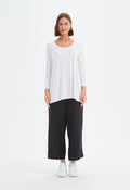 Tirelli Wide Sleeve Yoke Tee White