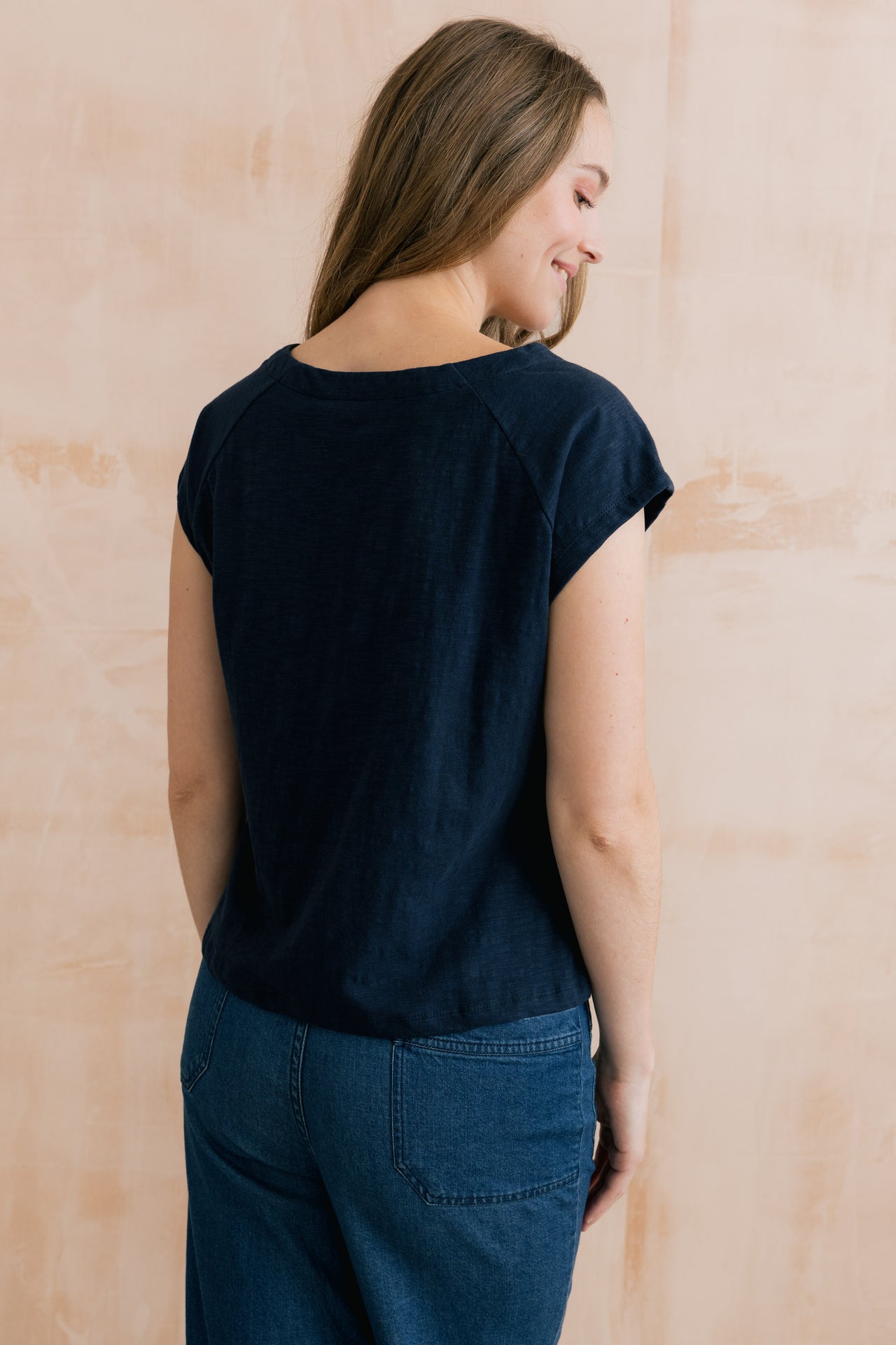 Lily and Me Tidal Organic Cotton T-Shirt White-Lily and Me-White finn