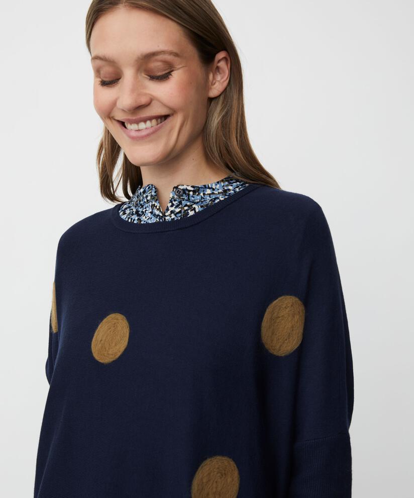 Masai Fanasi Knit-Knitwear-White finn