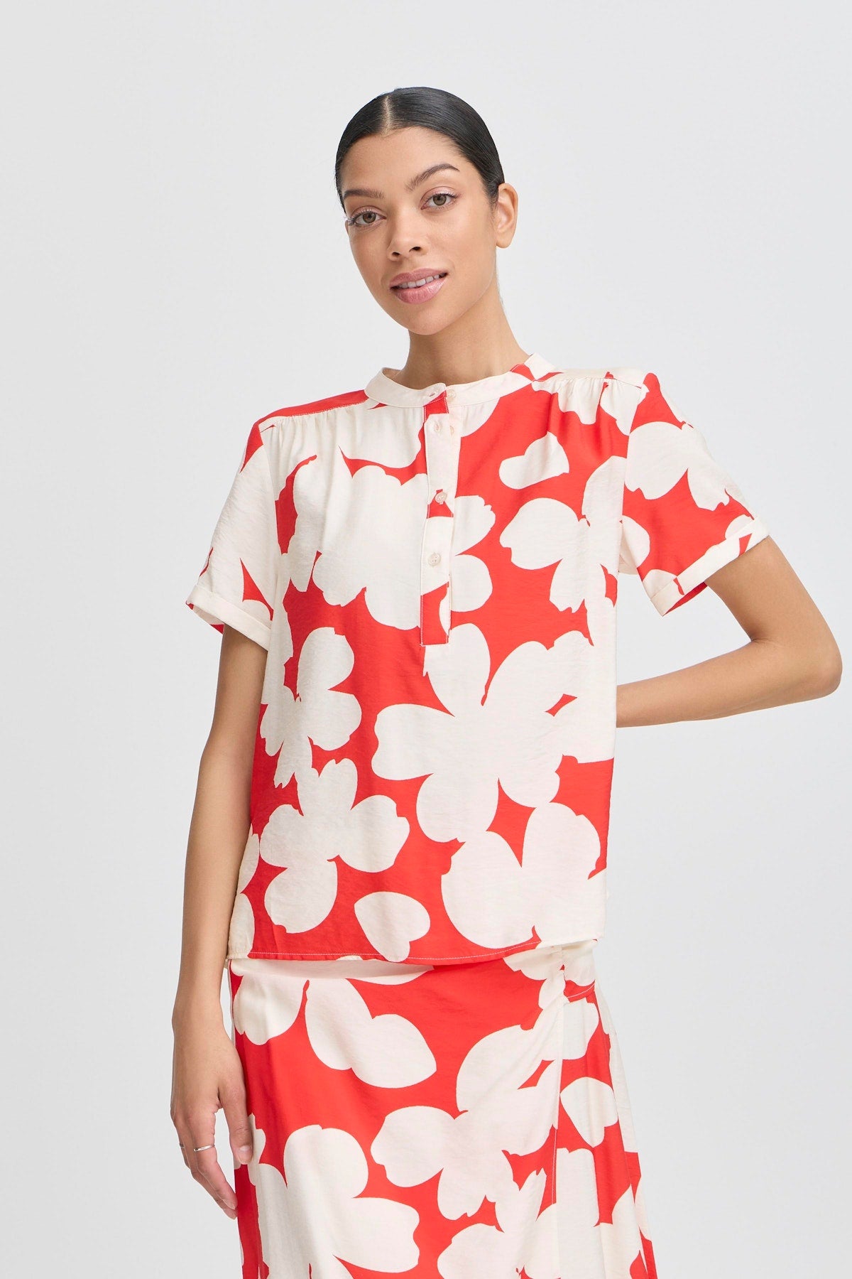 B young Byibine Shirt-White finn