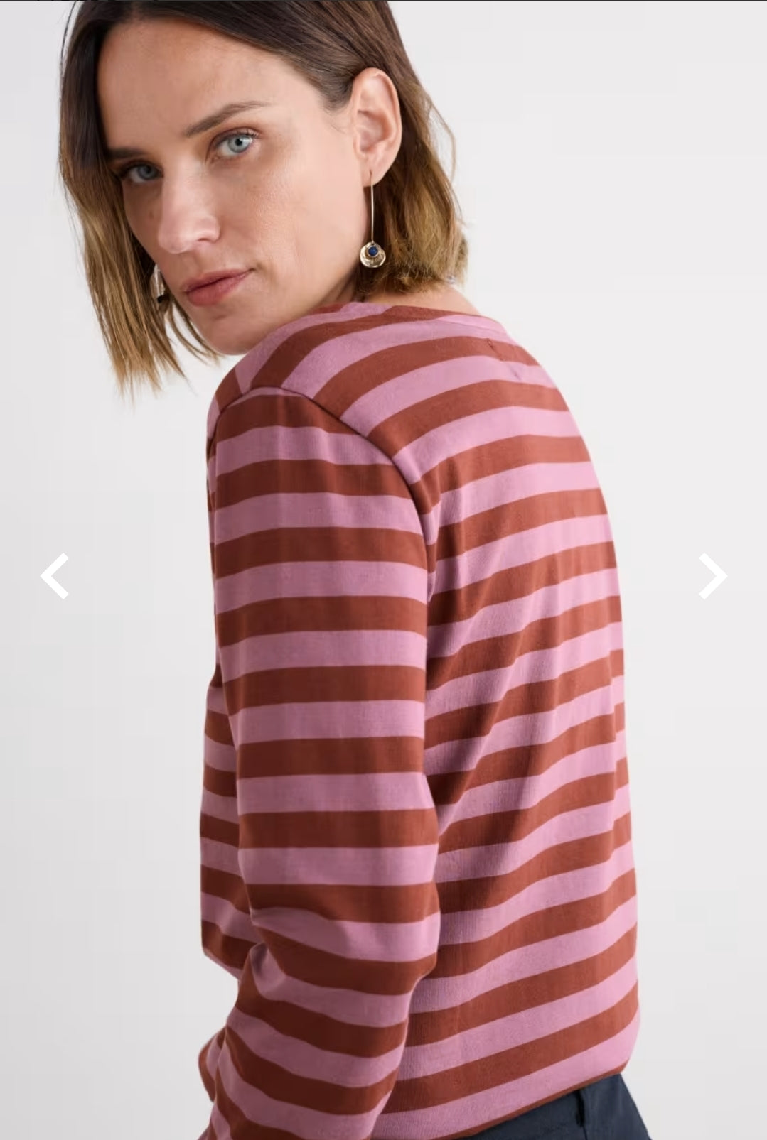 Seasalt Sailor Shirt Scallion Burgundy