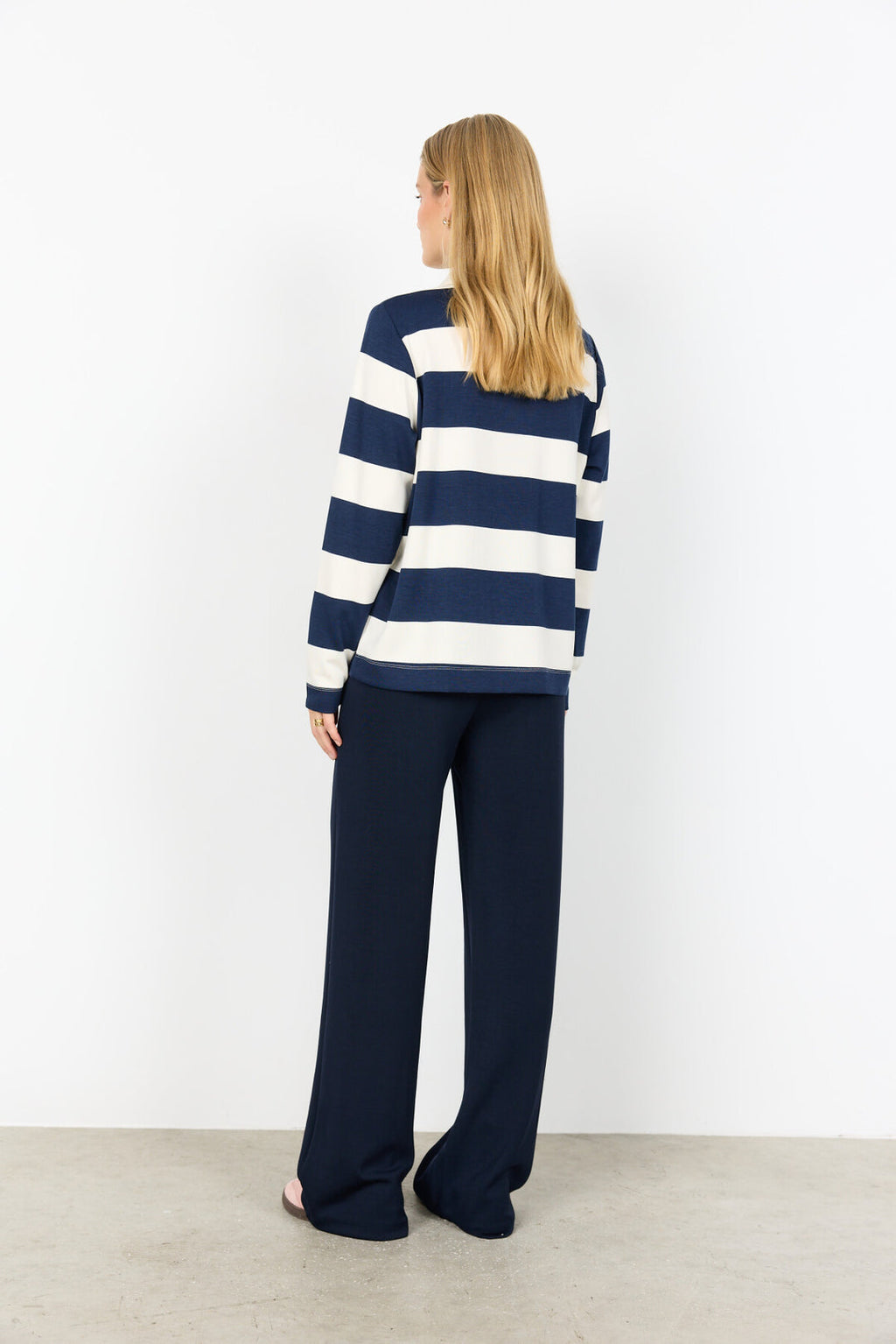 Soya Concept SC-Barni 48 Blouse Navy-Soya Concept-White finn