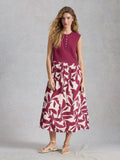 White Stuff Shay Midi Jersey Mix Dress
in PINK MULTI
