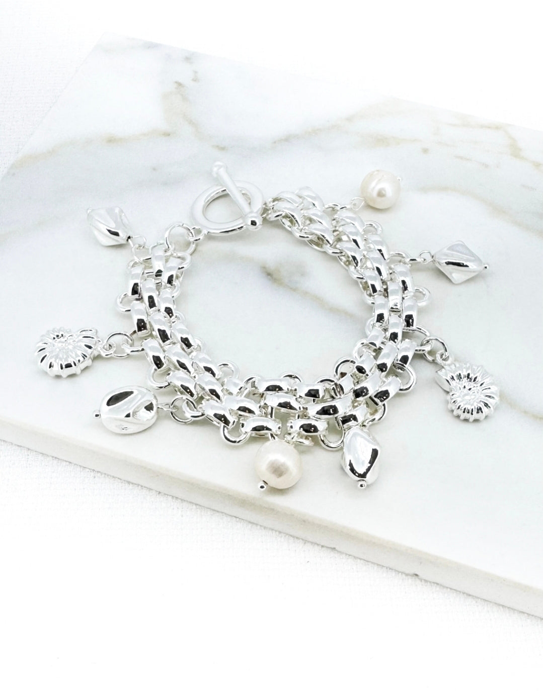 Envy Charm Bracelet 4898-Envy-White finn