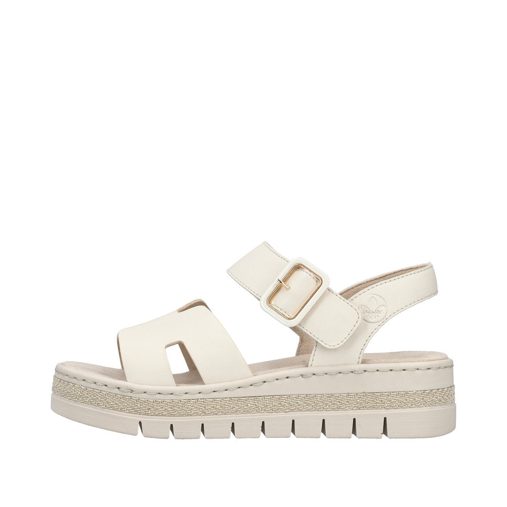 Rieker Sandal V4952-Rieker-White finn