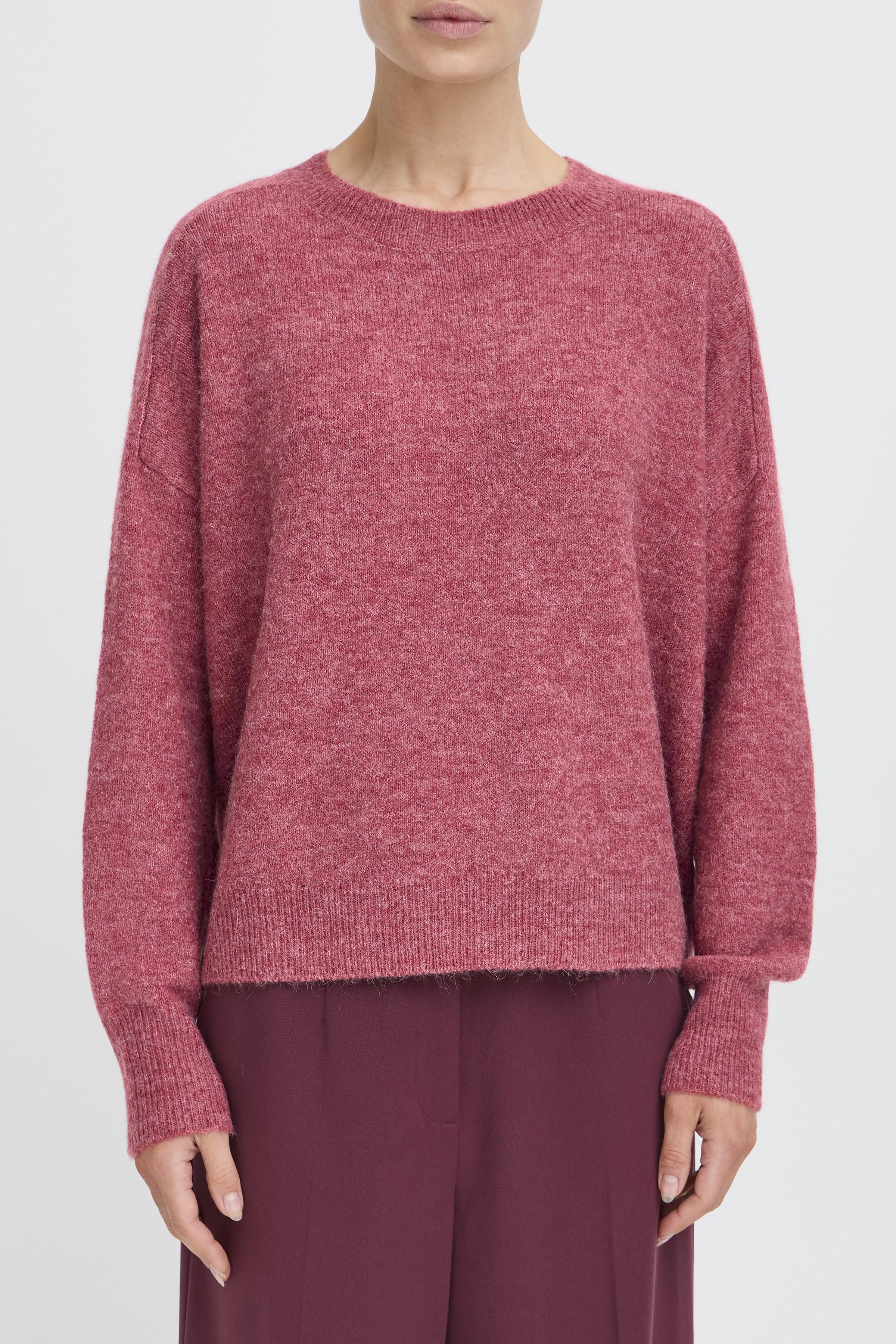 B young Bymonna Jumper-Knitwear-White finn