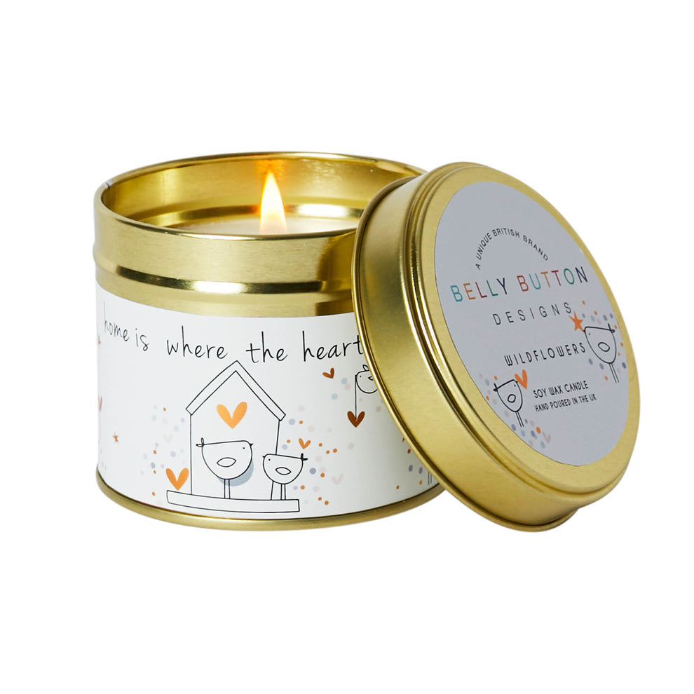Belly Button Designs Soy Wax Candle-Gifts-White finn