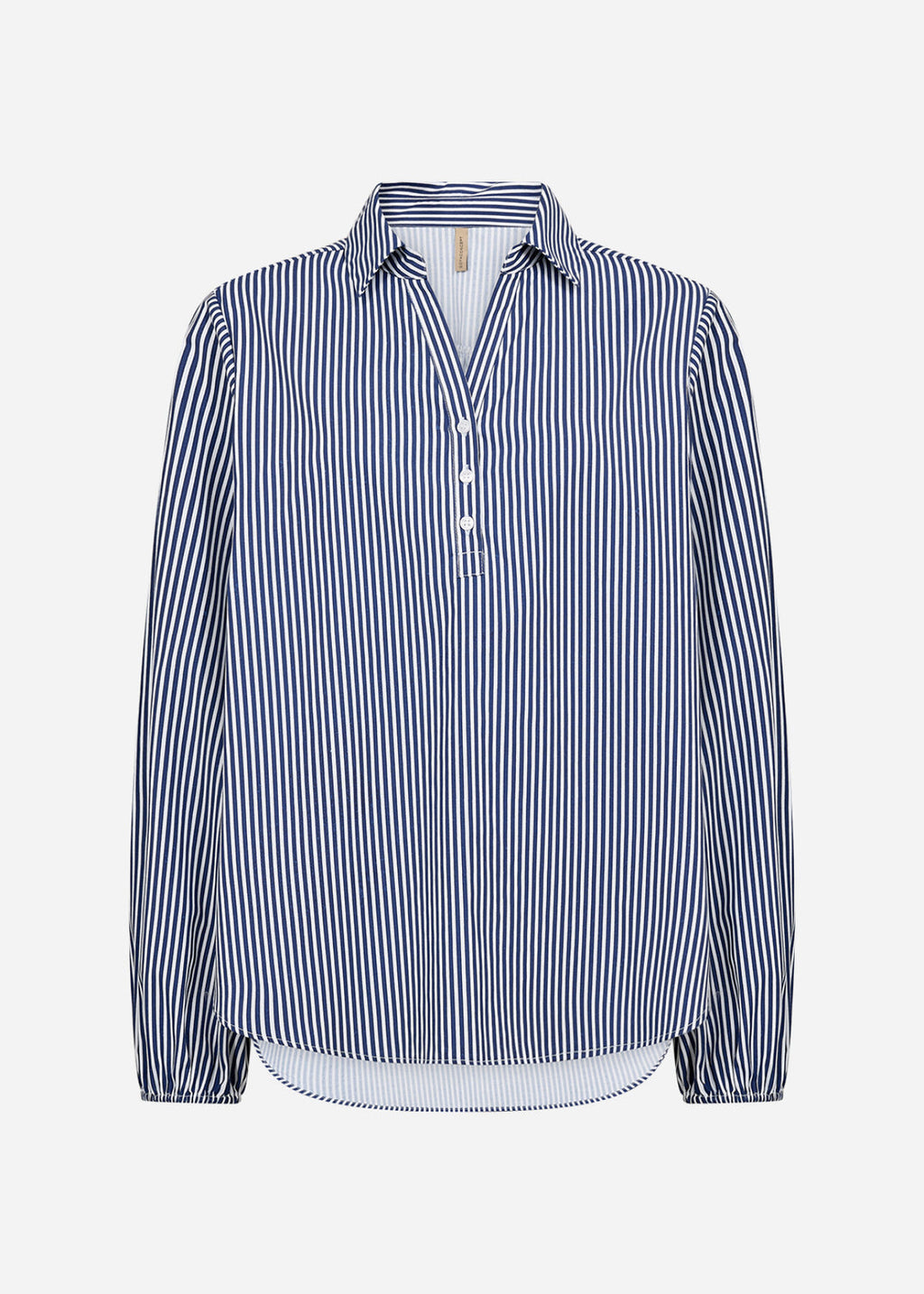 Soya Concept SC-BELINDA 1 Shirt Navy-Soya Concept-White finn