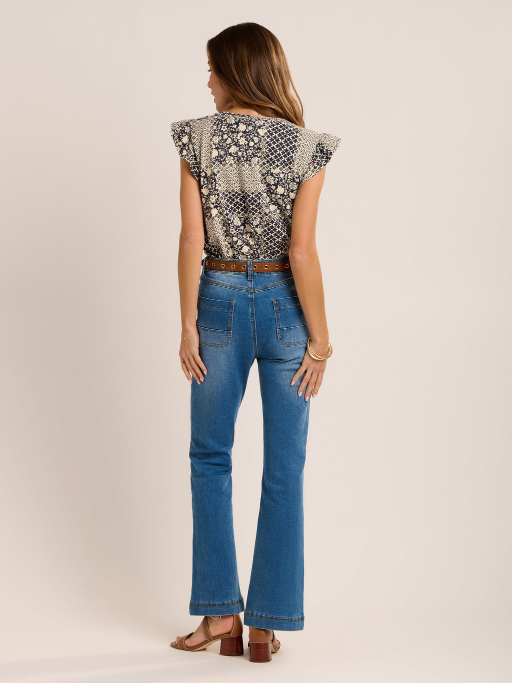 Brakeburn Salinas Blouse-Brakeburn-White finn