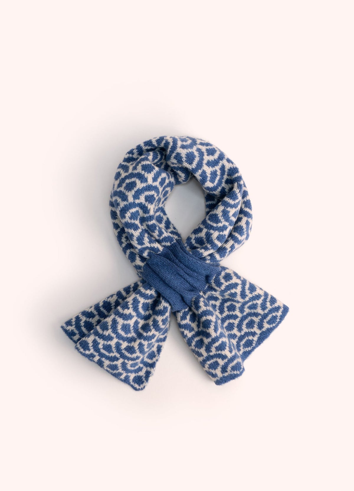 Powder Agatha Scarf, Denim Mix