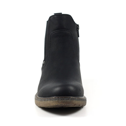 Roxie II Black Ankle Boot