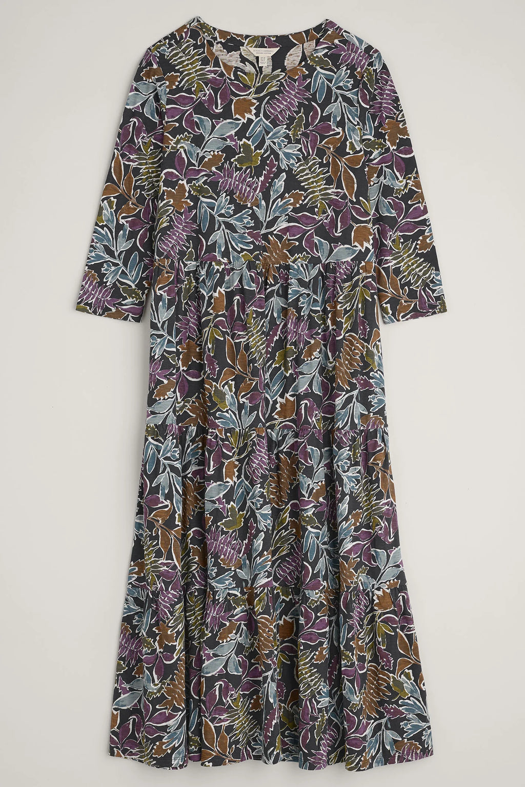 Seasalt Line Strokes Dress Regular-White finn