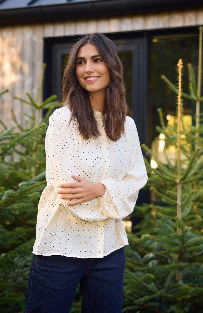 Soya Concept ORIT Shirt-Top-White finn