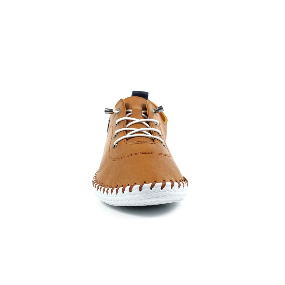 St Ives Tan Plimsoll