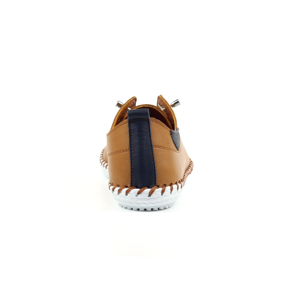 St Ives Tan Plimsoll