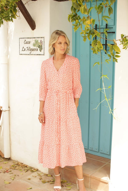 Pomodoro Clover Midi Dress 62414