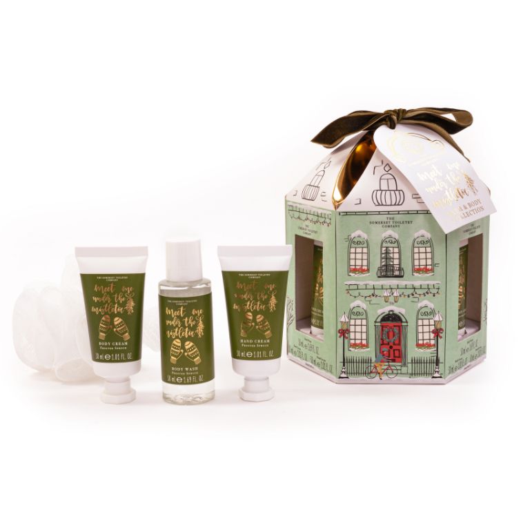 Snow House Mini Pamper Set Frosted Spruce