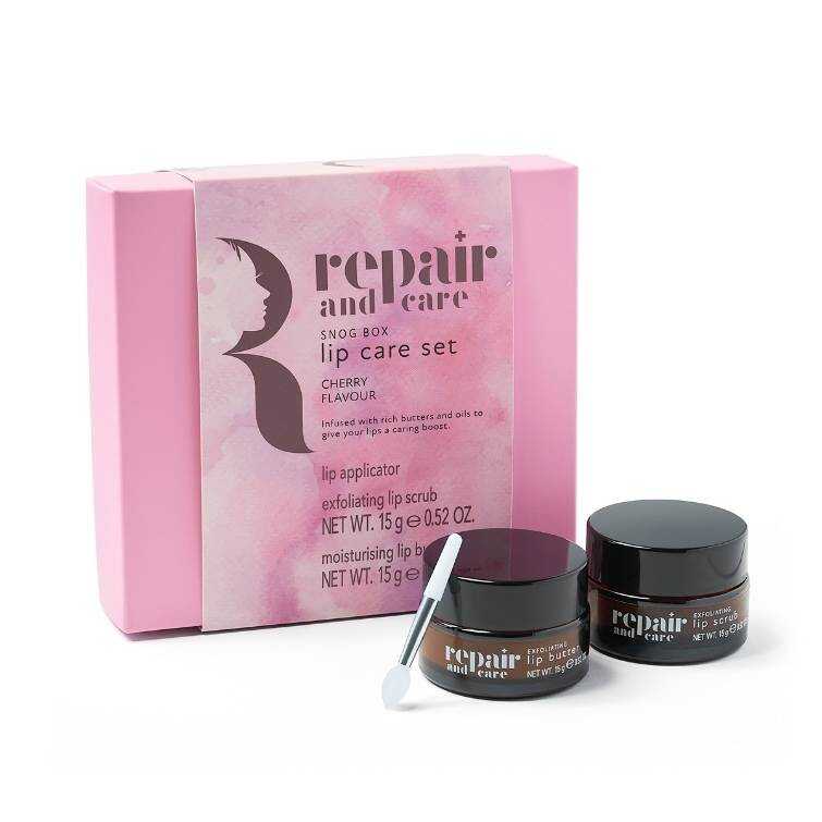 Repair and Care Lip Care Gift Set-White finn