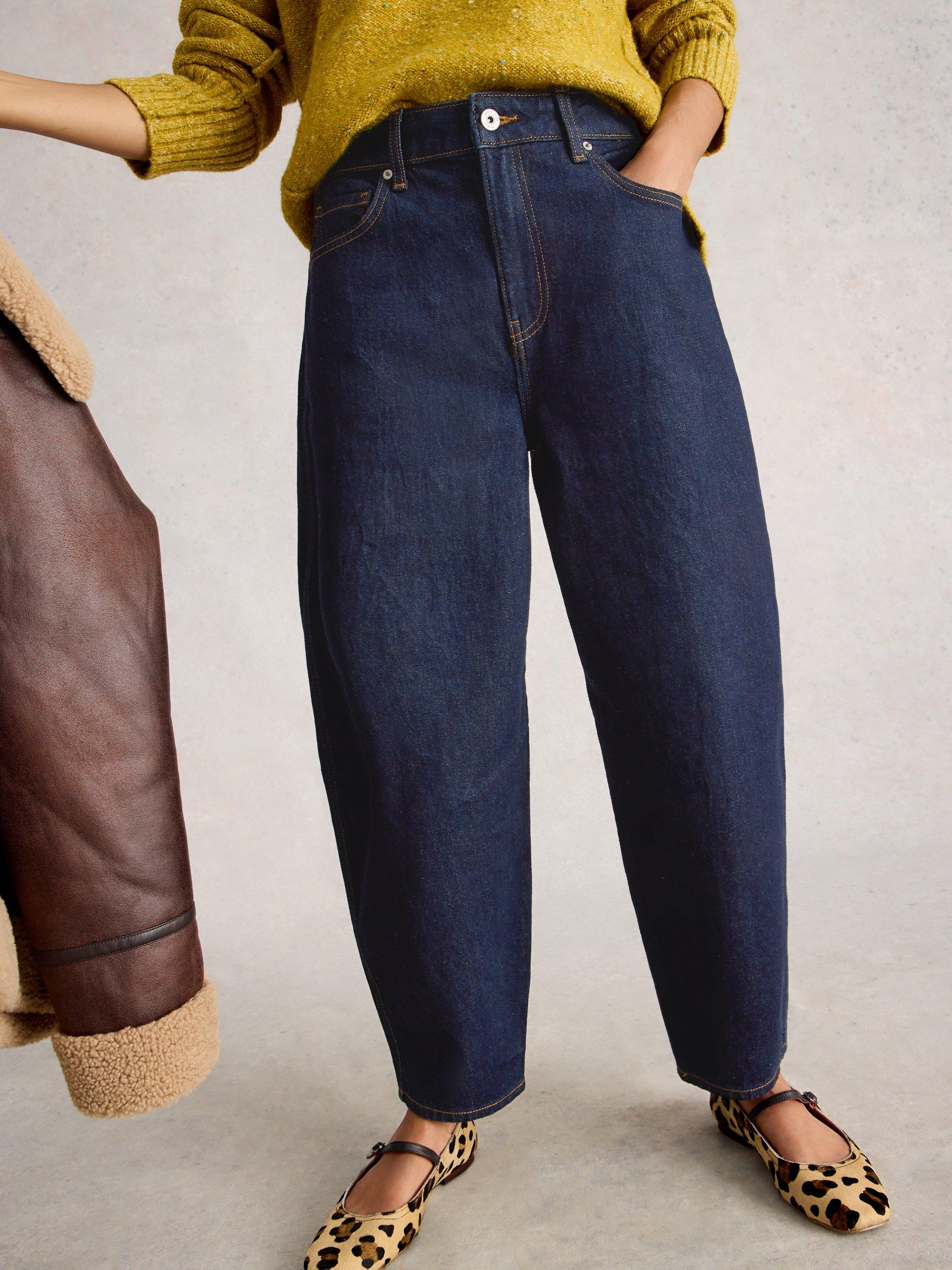 White Stuff Aubrey barrel leg jean