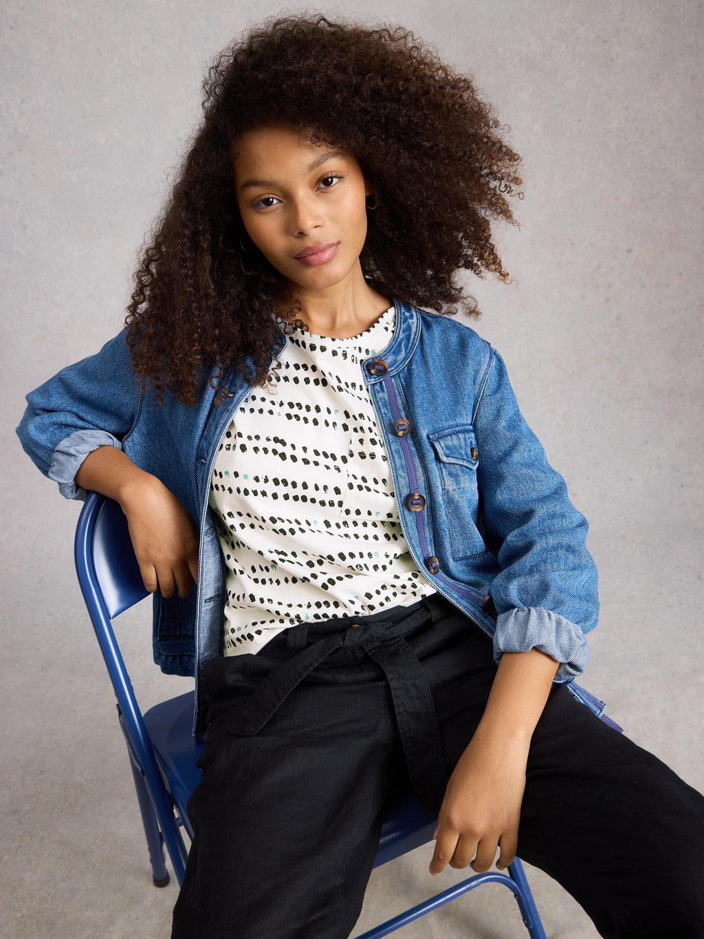 White Stuff DEMI DOLMAN TOP-White Stuff-White finn