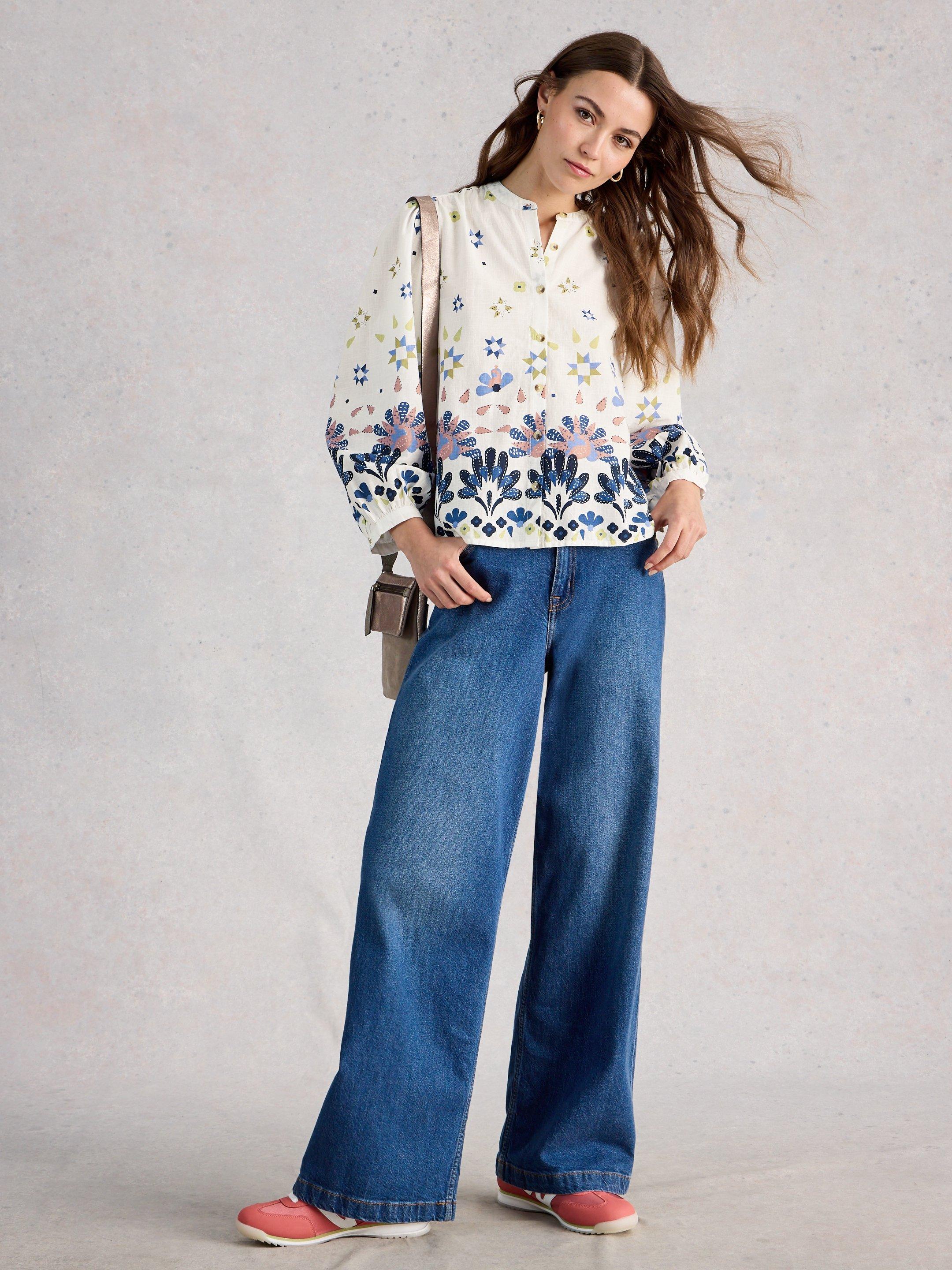 White Stuff Lana Top-White Stuff-White finn