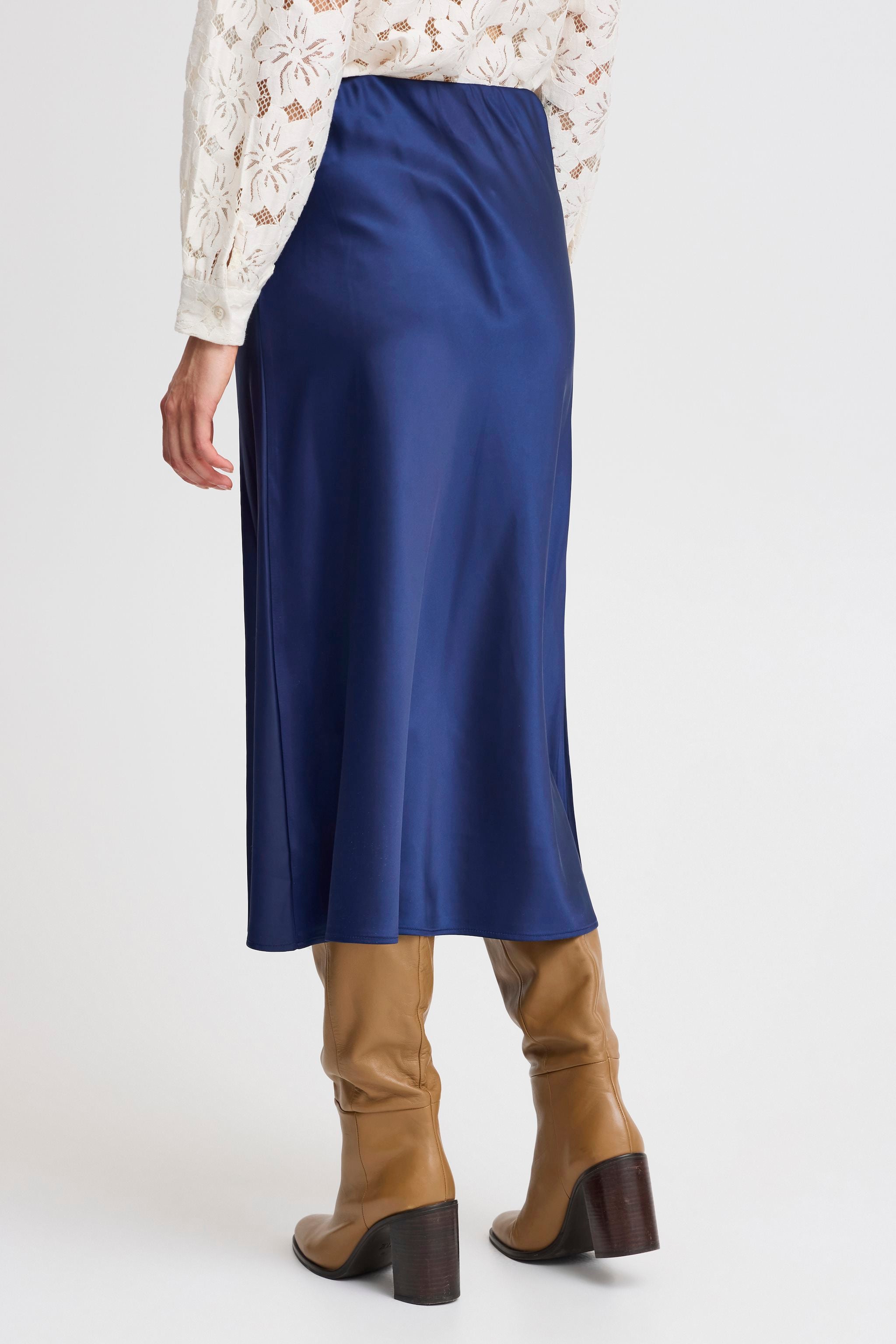 Fransa Nata Skirt-Skirt-White finn