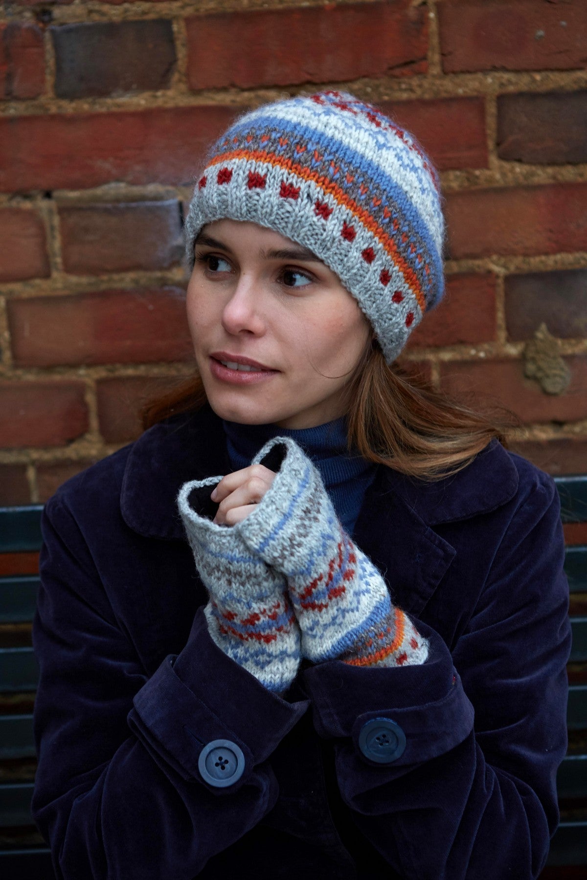 Pachamama Tikal Beanie-Hat-White finn
